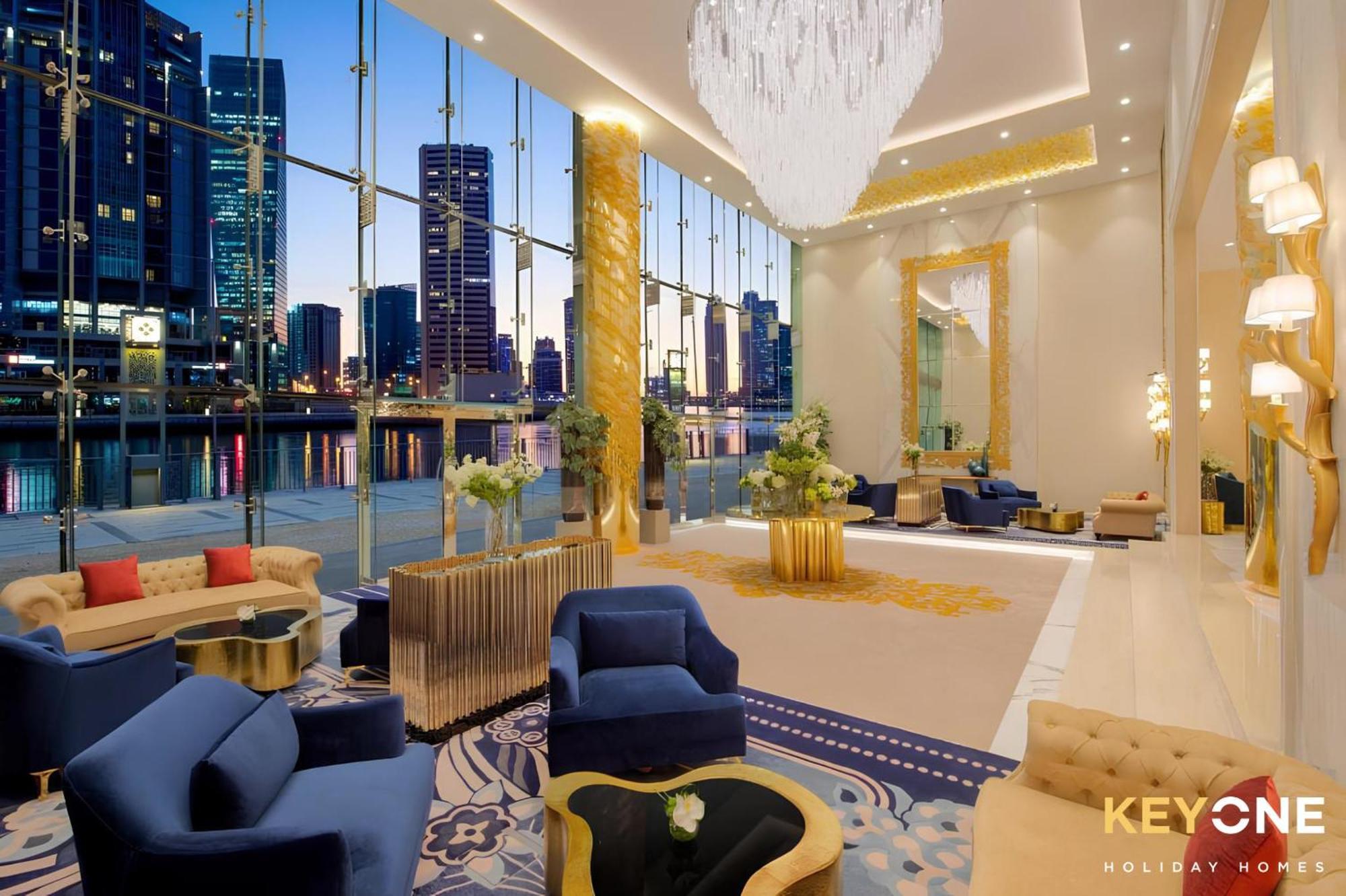 Sleek Studio In Prive With Stunning Canal View Ντουμπάι Εξωτερικό φωτογραφία